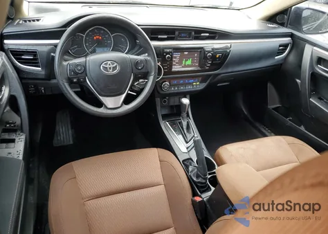 2015 Toyota Corolla L z USA, uszkodzony, nr VIN 2T1BURHEXFC278727